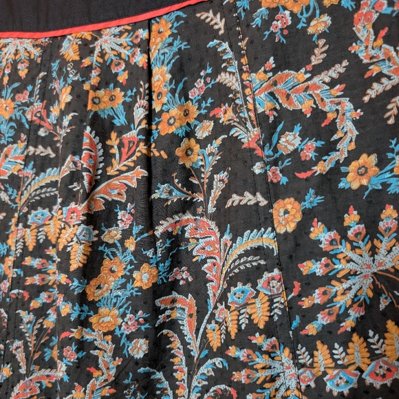 Holding Horses Anthropologie Escalante Shirt Dress Sz 00 Rodeo Western Prairie - Picture 9 of 16